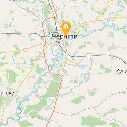 Апартаменти в центрі Чернігова на карті